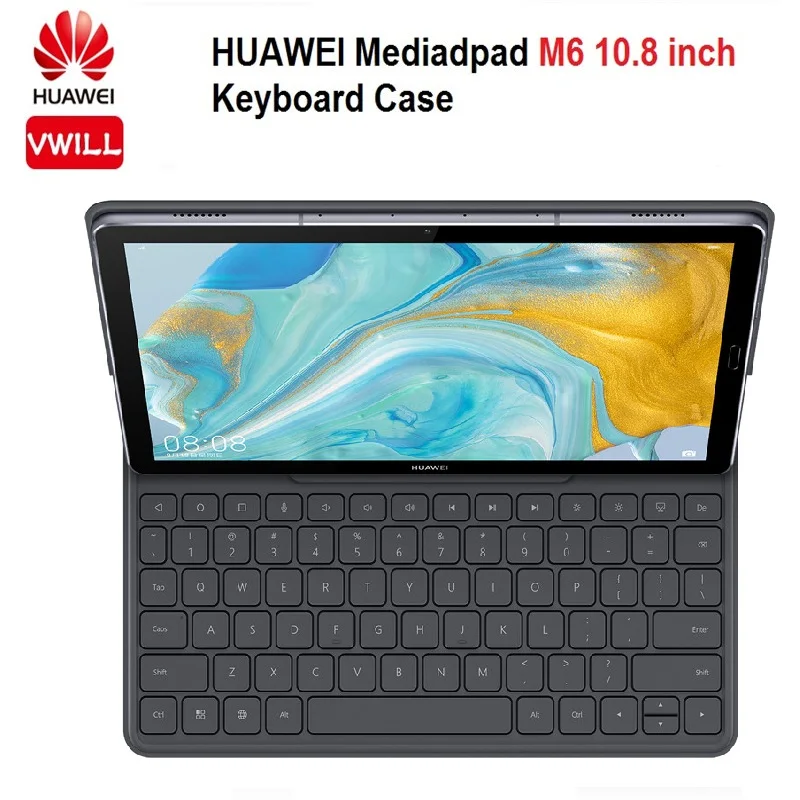 HUAWEI Mediapad M6 10,8 дюймов чехол с клавиатурой Стенд Флип кожаный чехол для HUAWEI Mediapad M6 чехол для клавиатуры