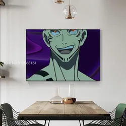 HD Micro Spray Manga Mura Anime Jujutsu Kaisen  Decorative Paintings Prints Canvas Wall Decor Paintings For Bedroom Living Room