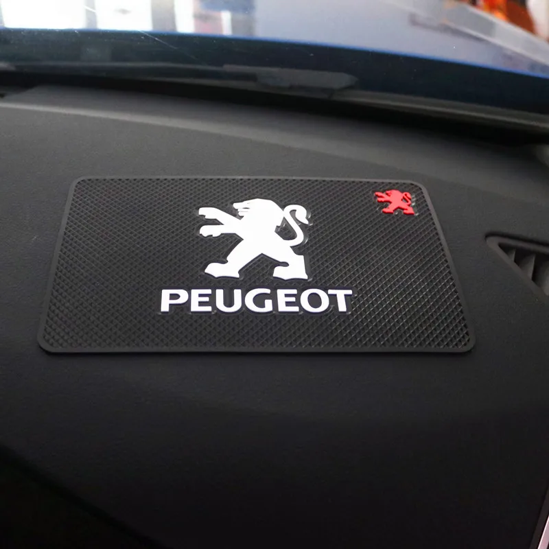 

1Pcs Car Logo car mat Alloy Metal Keyring For Peugeot 206 207 301 307 308 407 408 508 Auto Accessories