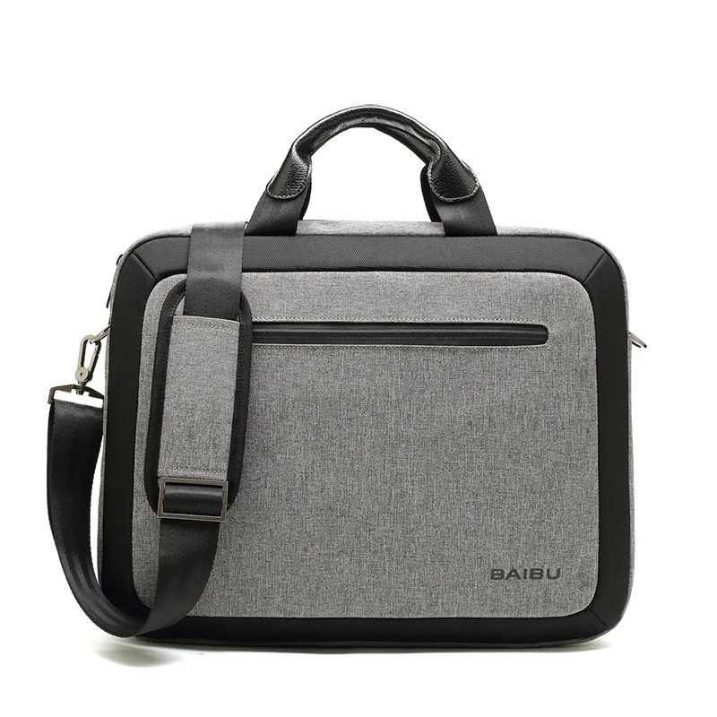 

New Products Simple Fashion Casual Laptop Computer Bag Men's Apple Millet Hand Computer Bag a Generation of Fat