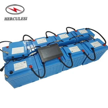 شراءLiFePO4 الشمسية بطارية 12V 600Ah 800Ah 1000Ah بطارية أيون الليثيوم حزمة العميق دورة