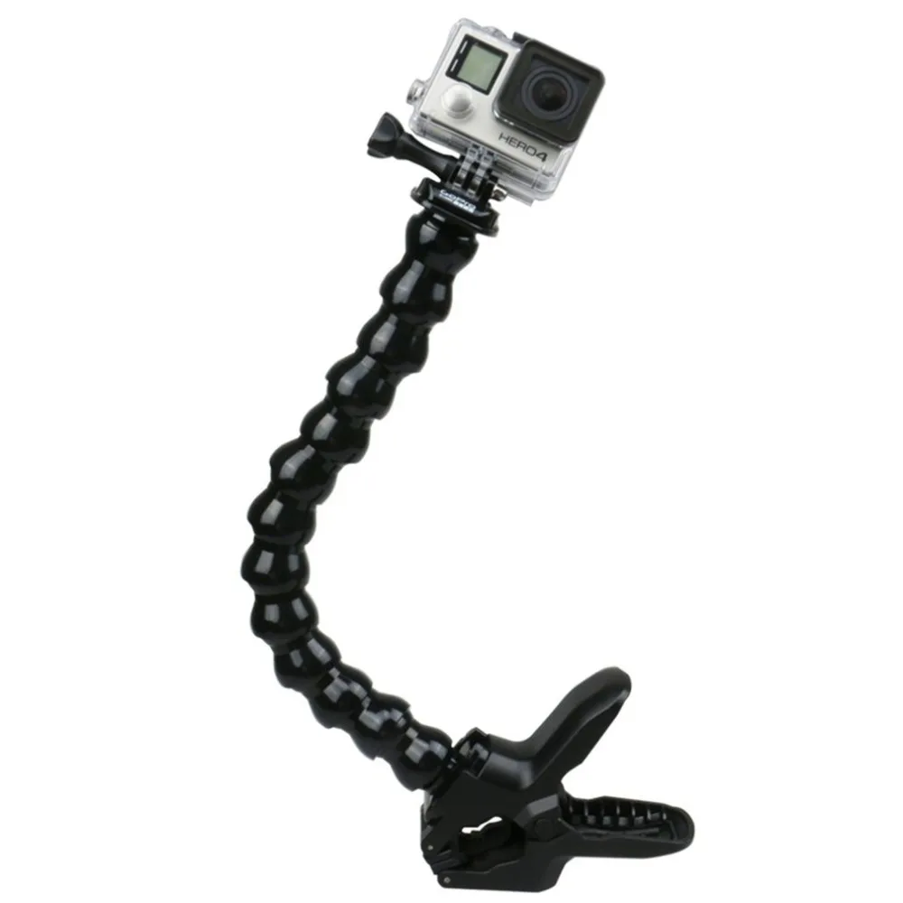 Регулируемый гибкий зажим для GoPro Hero 7 6 5 Black аксессуары для камеры