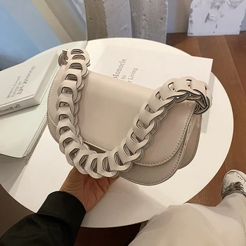 

Woven Shoulder BELT Baguette Bag Crossbody Bags For Women 2020 Fashion Small Shoulder Bag Female Handbag And Purses Travel Bags