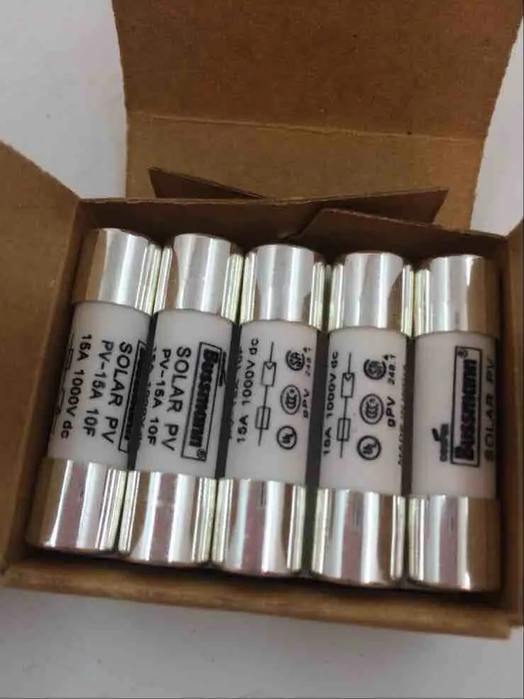 Предохранители: PV-15A10F 15A 1000VDC 10*38/PV-5A10F PV-10A10F PV-20A10F