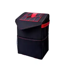 Путешествия Портативный Автомобильная корзина для мусора-Складная всплывающая герметичные мусорное ведро полиэстер Оксфорд MT652