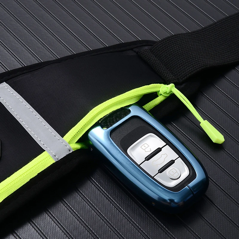 Мужская Женская нейлоновая спортивная сумка для бега, с карманами, для походов, бега, велоспорта, мини-сумка для фитнеса, водонепроницаемая сумка для мобильного телефона