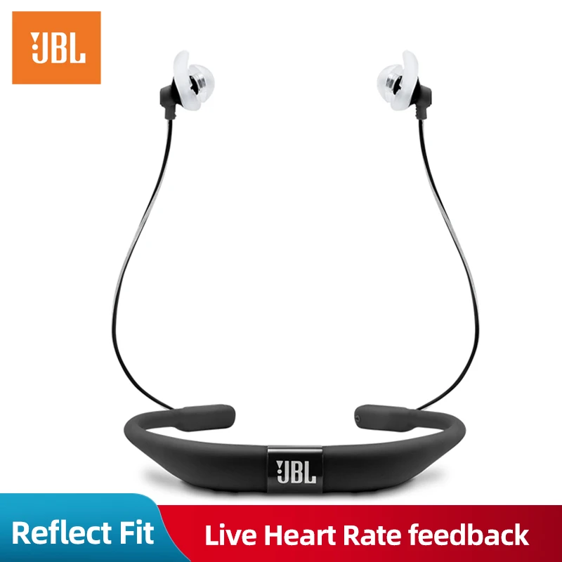 JBL Reflect Fit беспроводные наушники Bluetooth с функцией напоминания о сердечных сокращениях спортивные водонепроницаемые IPX7 стерео музыкальные наушники с микрофоном