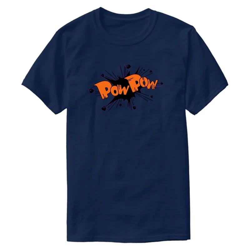 

Newest Pow Pow! T-Shirt Man Classical Letters Army Green Female Leisure Boy Girl Tshirts Big Size 3xl 4xl 5xl Tee Shirt