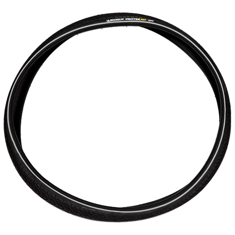 Велосипедная шина Michelin ProTek MAX Толстая ударопрочная шина 700* 35C со светоотражающими полосками Michelin