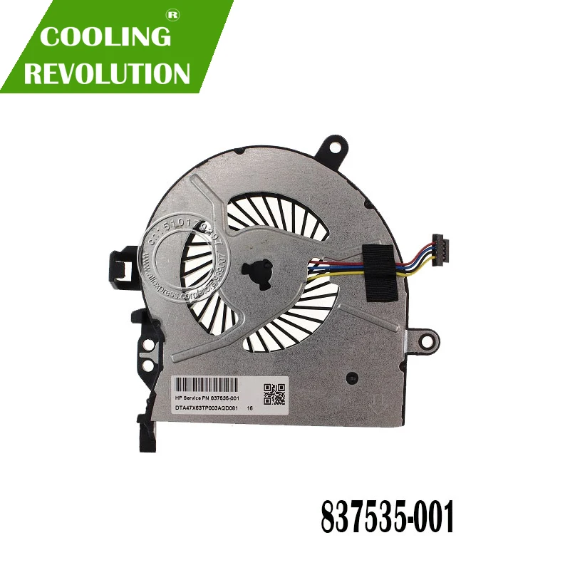 Новый оригинальный вентилятор охлаждения для ноутбука HP ProBook 450 G3 837535 001|cpu cooling