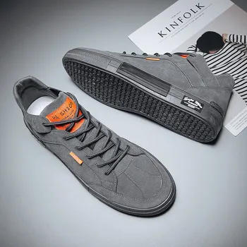 

Male Fashion Sneakers Outdoor Lace-up Mens Casual Shoes High top Men Loafers Footwear Classics Flats Trend Sneakers Board Shoes