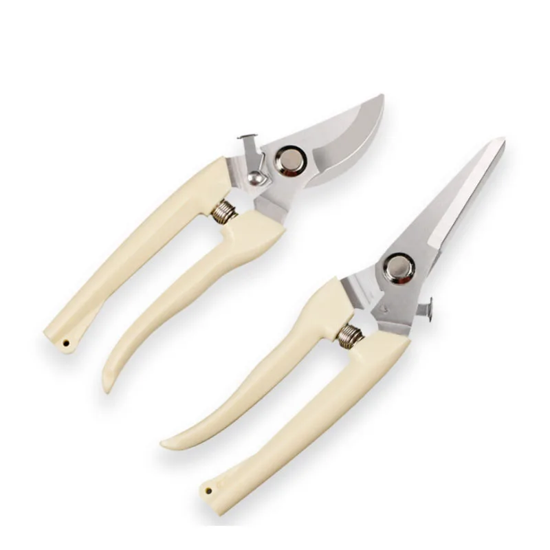 Ножницы из нержавеющей стали для обрезки фруктов, цветов, садовые ножницы, садовые ножницы, садовые инструменты