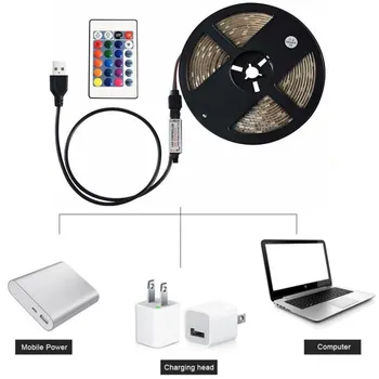 

30/60/120/180/300LED Copper Wire Light Color Changing With Remote Control Dimmable Design RGB Light Multicolor Light