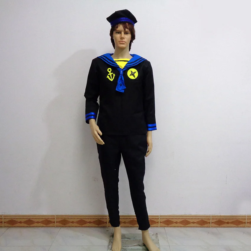 JoJo невероятное приключение Josuke Higashikata Cos для рождественской вечеринки костюмы для хеллоуина наряд костюм для косплея Любой Размер