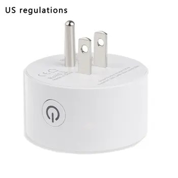 

Household Socket Wifi Smart Socket Voice Reminder Socket Mobile Phone Remote Control Multi-function Plug