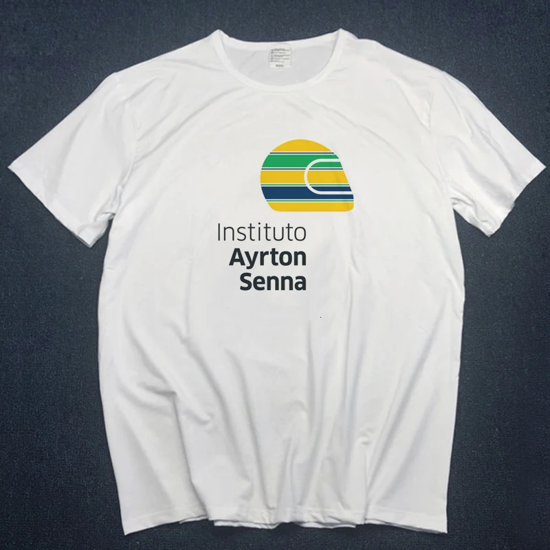 Ayrton Senna, фирменные футболки, мужские футболки, мужские топы, летние белые футболки размера плюс s-xxxl, топы, футболки, странные вещи