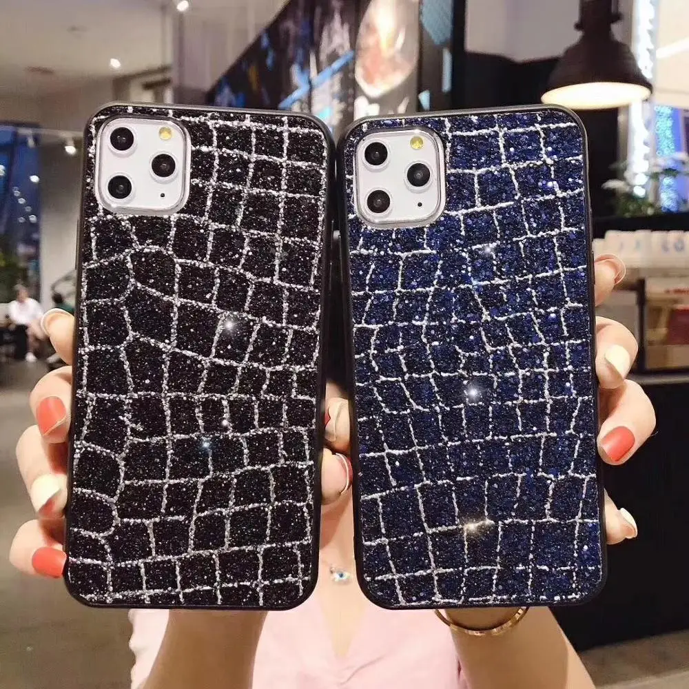 Чехлы для iPhone 11 Pro Max X Xs Xr чехол в Корейском стиле с блестками девочек тонкий 7 8 Plus 6S