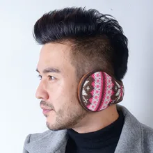 Меховые зимние теплые Наушники унисекс, складные зимние наушники, зимние ветрозащитные теплые наушники, утепленные наушники, повязка на голову, зимние аксессуары