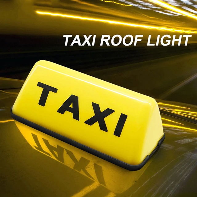 Taxi Schild Kabine Dach Topper Auto Magnetische Schild Lampe 12v LED-Licht  Wasserdicht