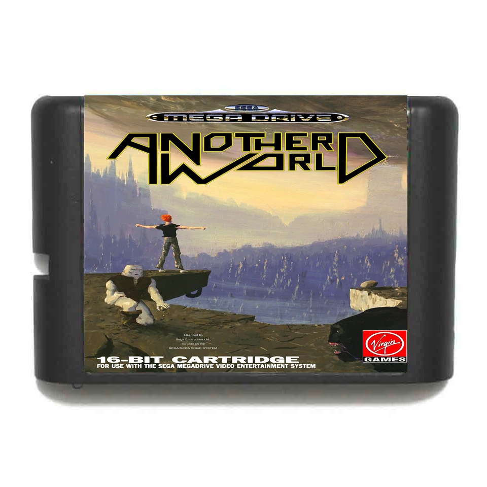 Another World 16 bit MD Game Card For Sega Mega Drive Genesis | Электроника
