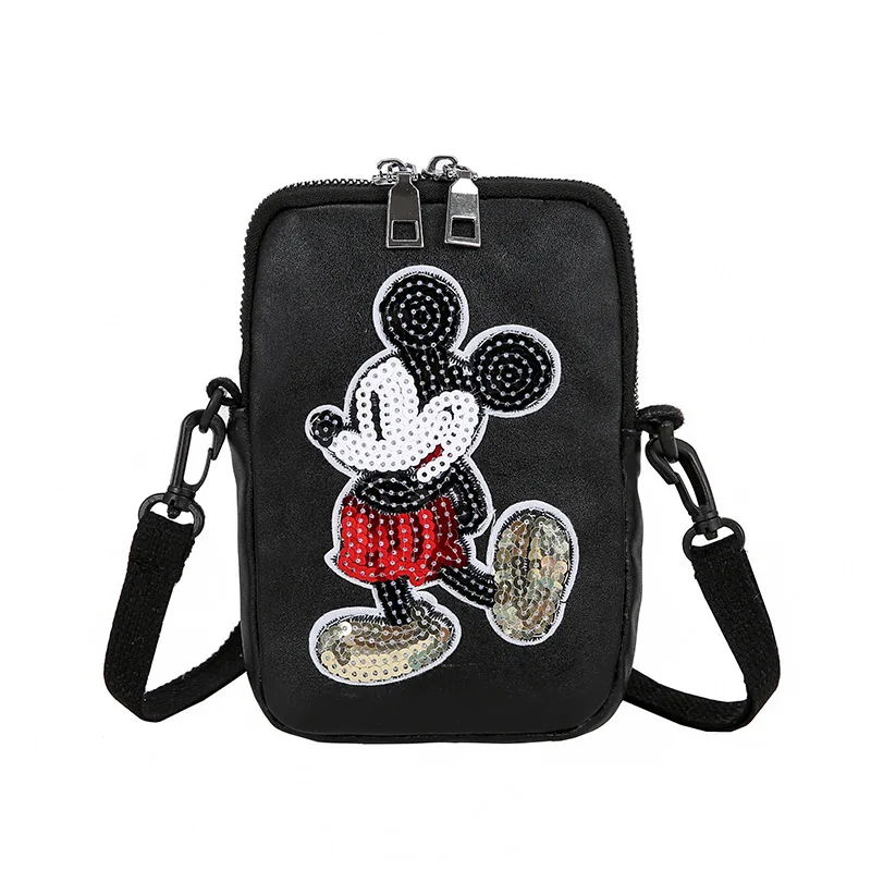 Disney shoulder bag Mickey mouse lady messenger shoulder cartoon bag female new casual messenger shoulder bag - Цвет: 3