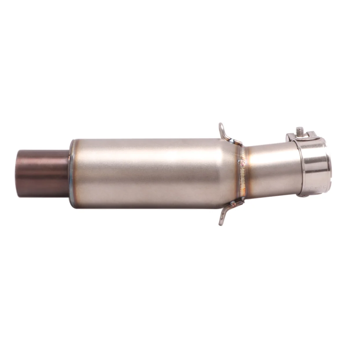 Motorcycle GP Exhaust Muffler Pipe Middle Connector Link Pipe Tube With Catalyst Slip On For COLOVE Cobra 321 R 321R ZF400 500 - Image 2