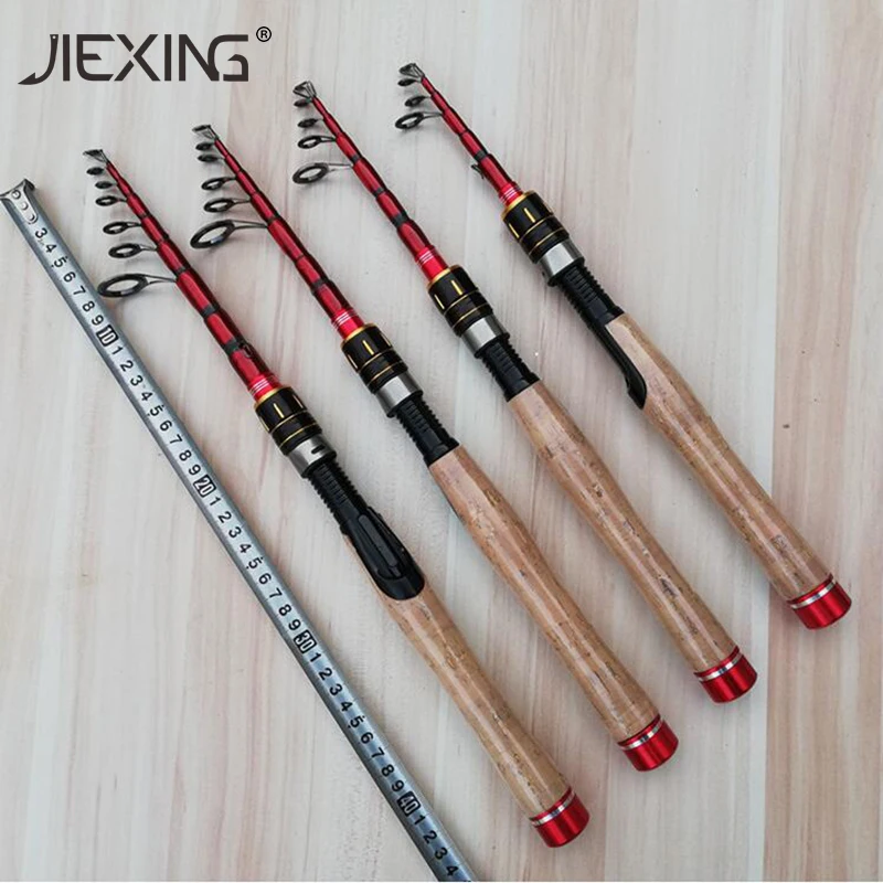 

Powerful carbon fishing rod surfcasting spinning ultralight telescopic carp rod 1.6m 1.8m 2.1m 2.4m sea fishing accessories