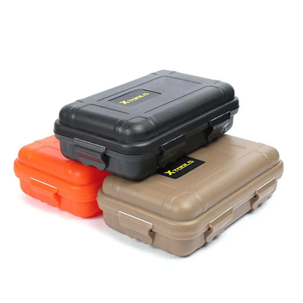 EDC Gear Waterproof Box Kayak Storage Outdoor Camp Fish Trunk Airtight Container Carry Travel Seal Case Bushcraft Survive Kit