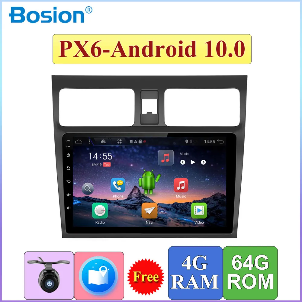 Автомобильный мультимедийный плеер 1DIN Android 10 GPS навигация Авторадио Wi Fi USB RDS для