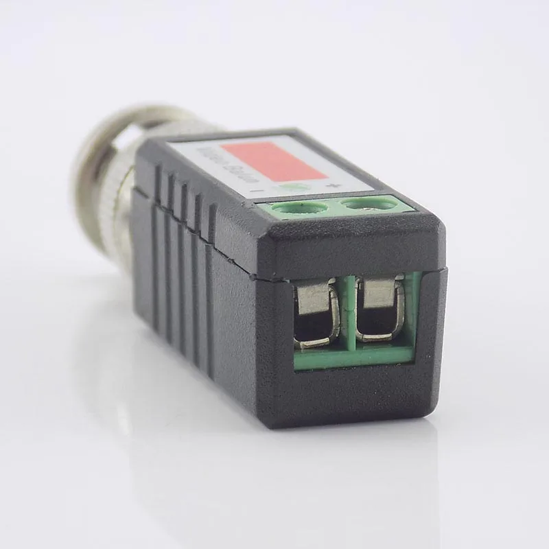 1 пара Bnc Мужской Коаксиальный Cat5 CCTV витой Bnc пассивный видео компенсационный трансивер камера Utp кабель коаксиальный переходник для Cctv камеры J17