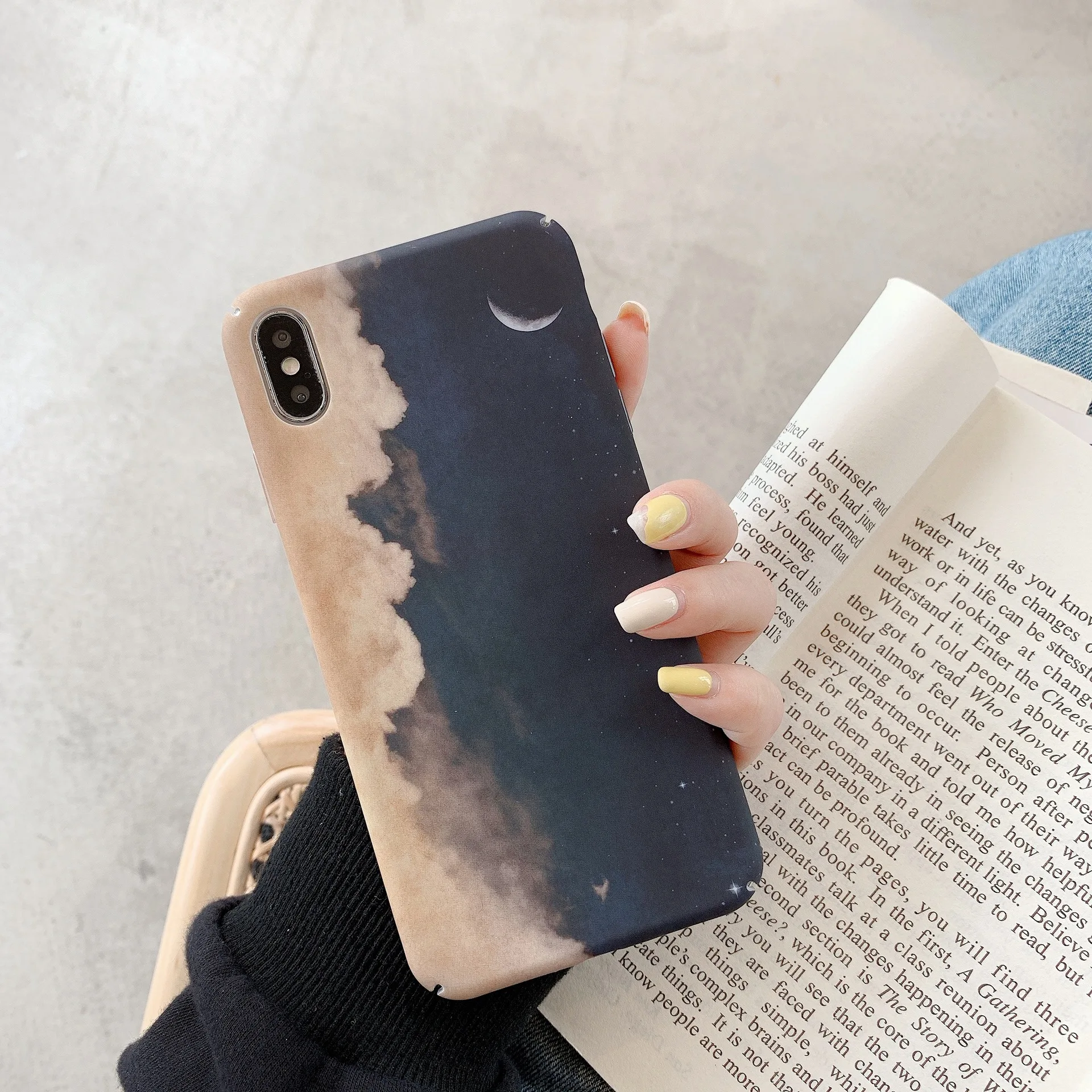 

Retro abstract art Starry sky Phone case For iPhone 11 Pro Max XR X Max case silicone cover for coque iPhone 7 6 6s 8 Plus Case