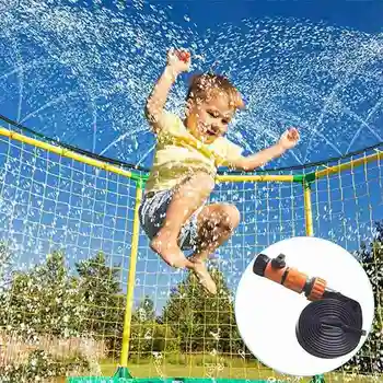 

Summer Water Sprinkler Trampoline Sprinkler Kids Children Outdoor Garden Water Games Toy Sprayer Backyard Water Park Accessories