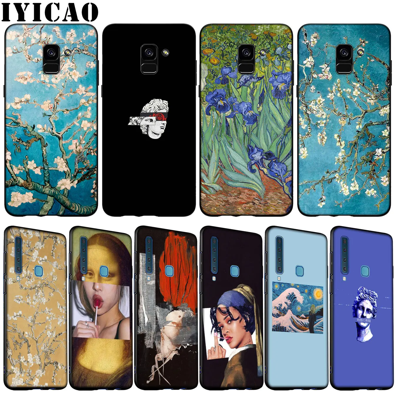 Художественный эстетический чехол для Samsung Galaxy A51 A71 A81 A91 A41 A21 A11 A01 A2 Core J8 J7 J4 J6 Plus Prime