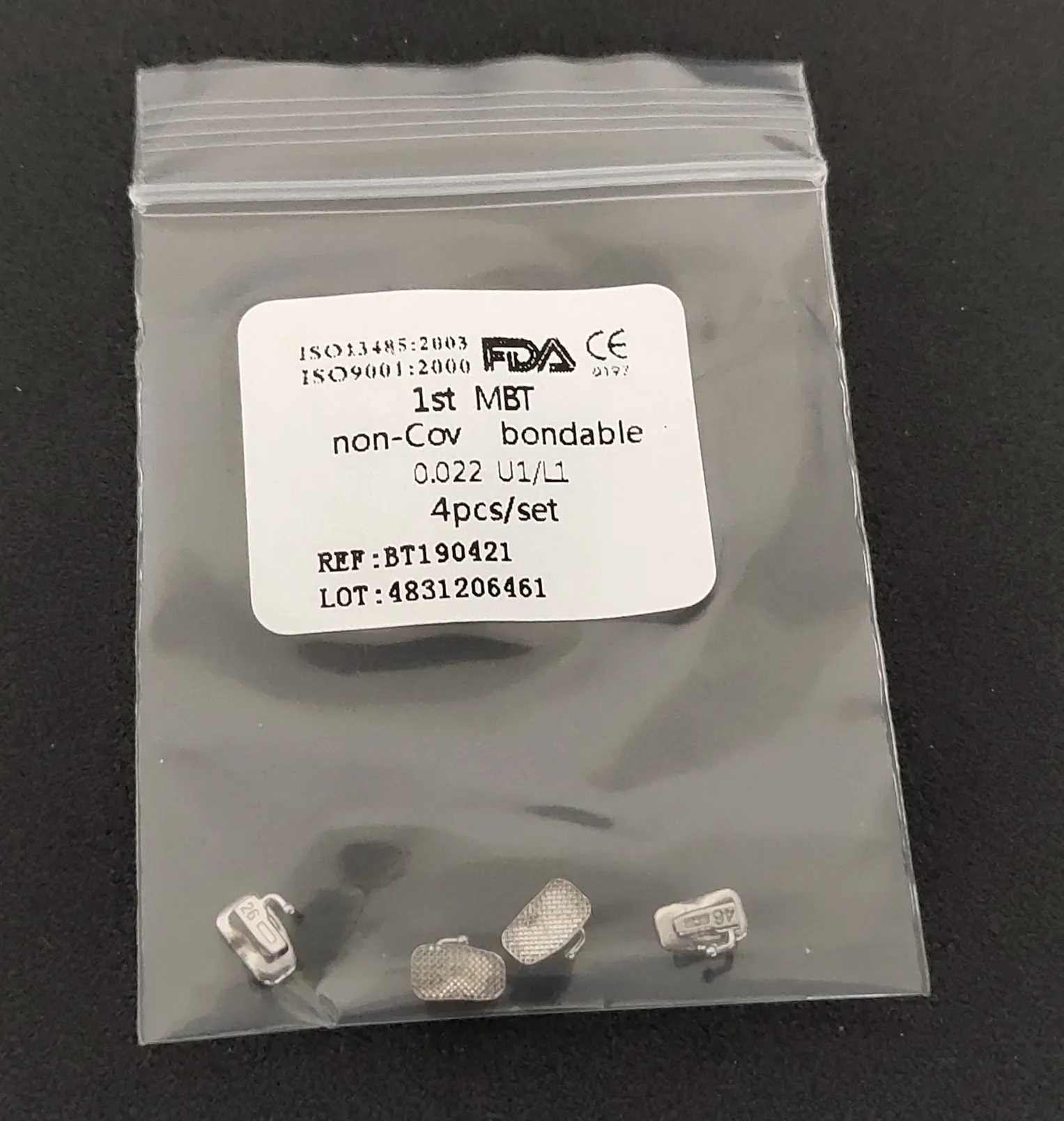 Рисунок 5 - букальные трубки 1-я MBT 0