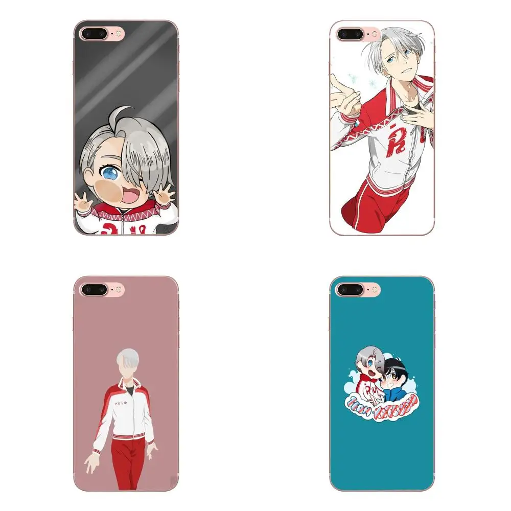 Anime Skate Yuri On Ice Victor Nikiforov For Samsung Galaxy A10 A20 A20E A3 A40 A5 A50 A7 J1 J3 J4 J5 J6 J7 2016 2017 2018 | Мобильные