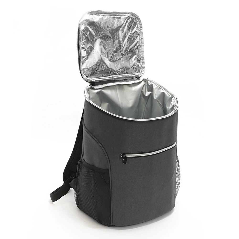 Охладитель рюкзак контейнер лед пакет большой емкости термальный контейнер для свежей еды носить путешествия утолщаются пикника Ланч мешок на открытом воздухе