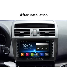 Radio Multimedia con GPS para coche, Radio con reproductor, Android, 16 GB ROM, WIFI, IPS, DVD, NO 2DIN, para MAZDA 6 2008 2009 2010-2012