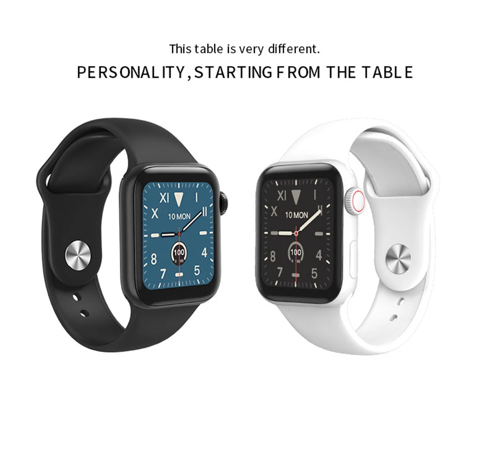 Letike W58 Bluetooth 5,1 Смарт-часы 1,3 ips полный экран сенсорный кровяное давление Часы сердечного ритма спортивные Смарт-часы для IOS Android