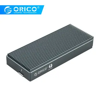 

ORICO Thunderbolt 3 SSD Box NVME M.2 SSD Enclosure Case 2TB Aluminum Type-C with 40Gbps Thunderbolt 3 C to C Cable