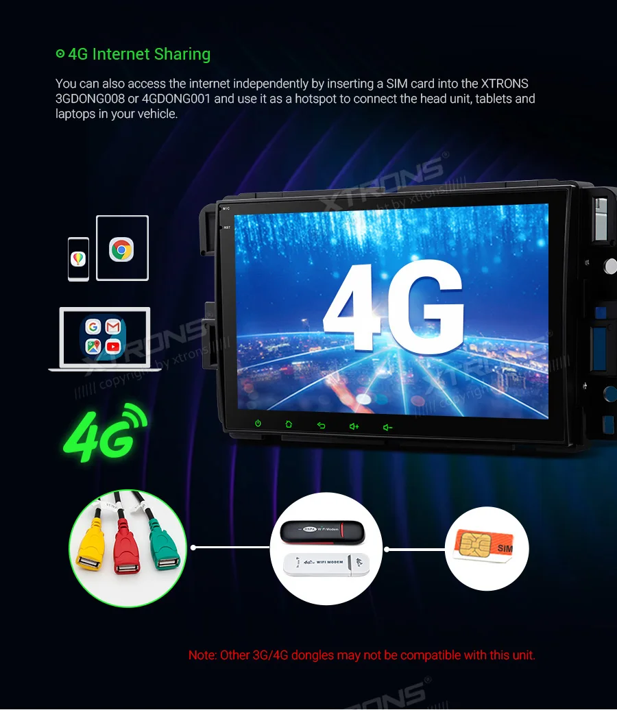 XTRONS " Android 9,0 Восьмиядерный автомобильный Радио плеер gps OBD для Chevrolet Tahoe Impala для BUICK Enclave для GMC Для HUMMER NO DVD