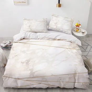 

3D Custom Design Modern Line Duvet Cover Sets White Bed Linen Pillow Slips King Queen Super King Twin Full Size Pink Bedding Set