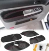 4PCS Microfiber Front / Rear Door Panels Armrest Leather Cover Protective Trim For VW Golf 4 Bora Jetta MK4 1998 -2006 ► Photo 2/6