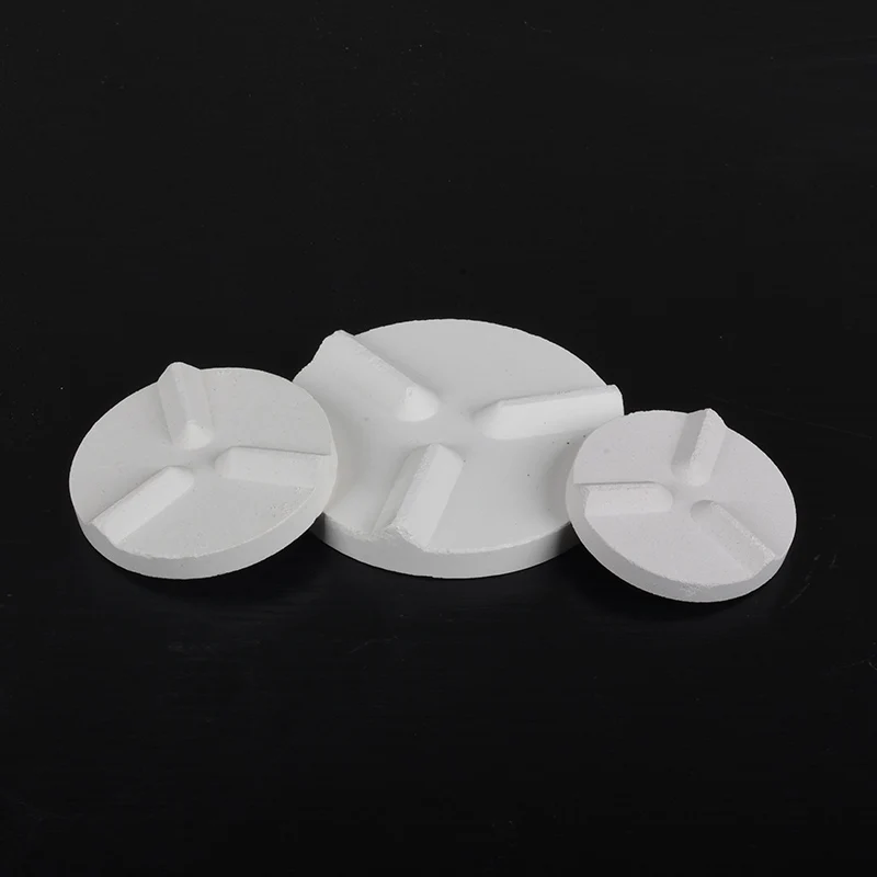 3pcs/set Reusable Alumina Refractory Pad High Temperature Resistant Prevent adhesion Clay Pottery Firing Tools