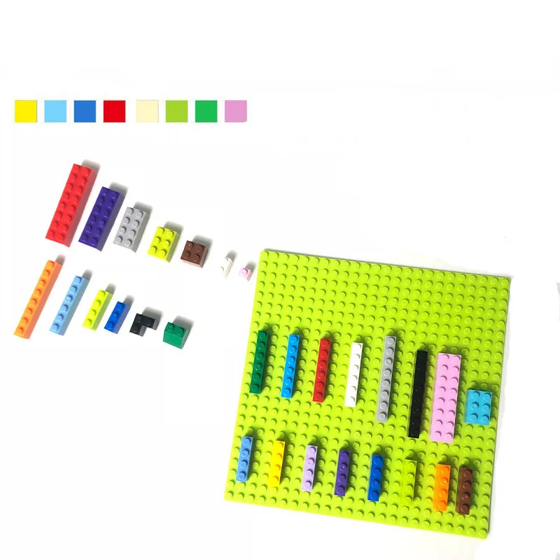 

Education Toys Bricks DIY Juguetes Bloques Fit Legoined City Classic Basic Bulk Building Blocks for Children Adults 2*4 2*2 Dots