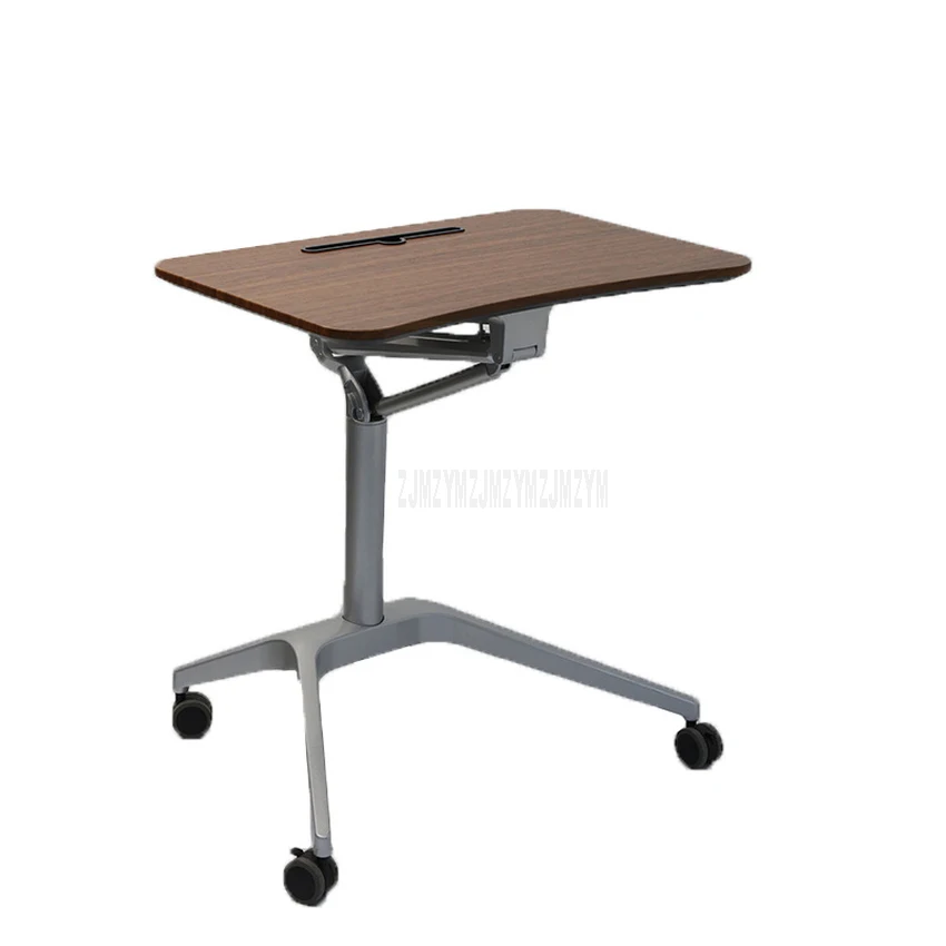 44,5x71 см настольный стол с пневматическим подъемом, 77,5 мм-107 см, стол для ноутбука, поднос для ноутбука с подвижным колесом