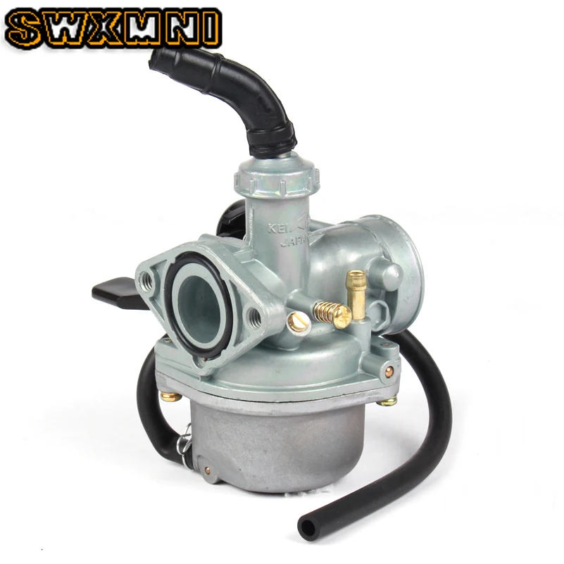 Высокое качество 19 мм МОТОЦИКЛ КАРБЮРАТОР PZ19 Carb для 50 70 90cc 110cc 125cc ATV Sunl NST Китайский кабель дроссель аксессуары