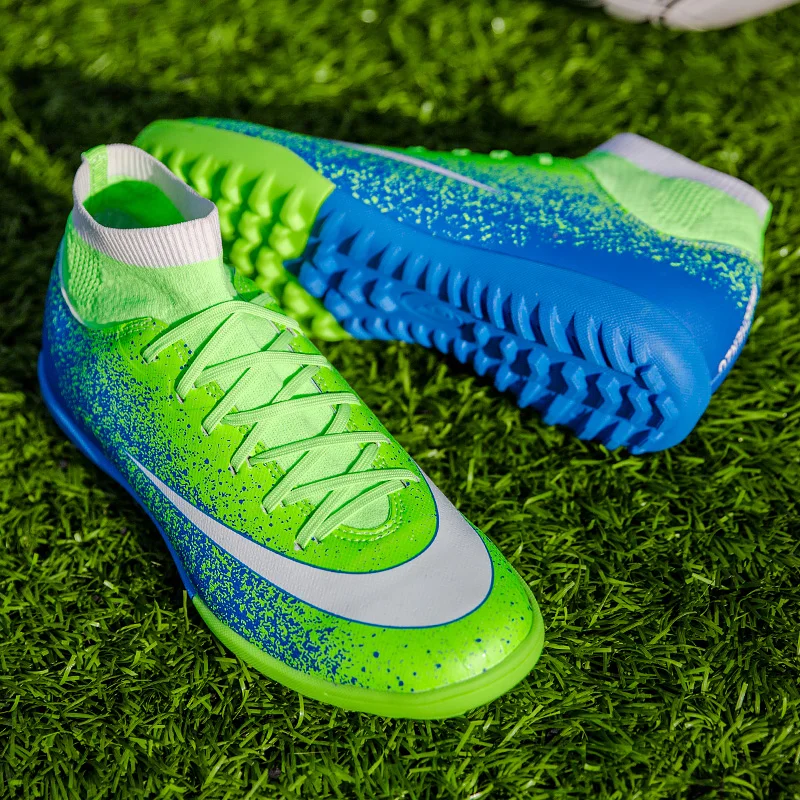 ZHENZU новые футбольные ботинки для бега мужские сникерсы Дети Мальчики ...