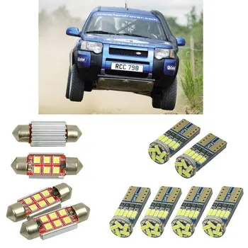 

Interior led Car lights For Land Rover freelander L314 off road bulbs for cars License Plate Light 10pc