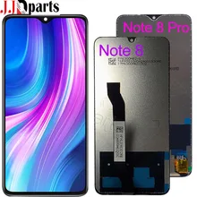 Для Xiaomi Redmi note 8 Pro lcd кодирующий преобразователь сенсорного экрана в сборе дисплей note 8 с рамкой Redmi note 8 pro lcd Замена