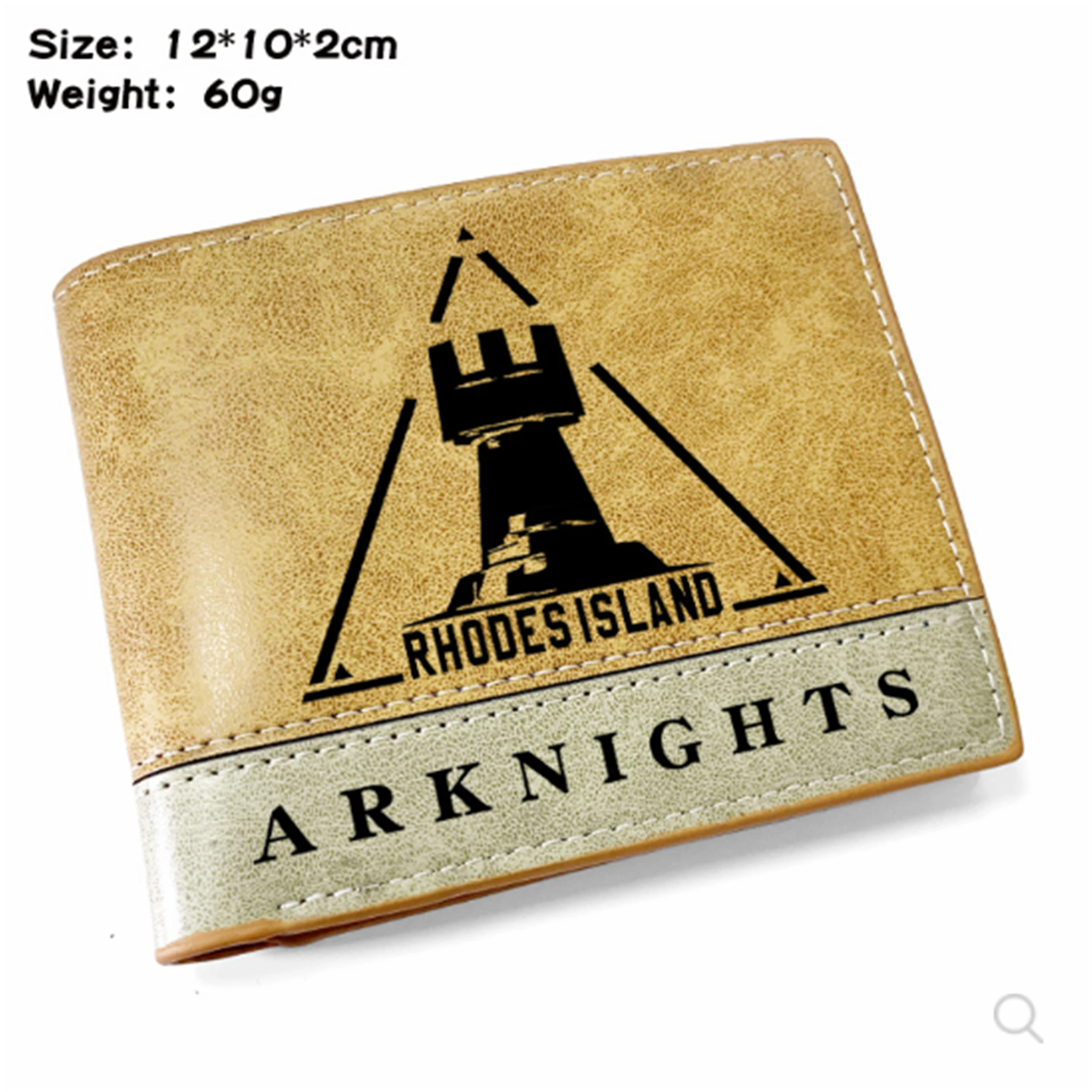 Кошелек с логотипом аниме Arknights, кошелек для мальчиков и девочек, кошелек для кредитных карт, новинка, короткий кошелек с двойной складкой, кошелек для денег